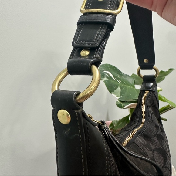 Coach Y2K Signature Canvas Hobo Shoulder Bag - Picture 10 of 16